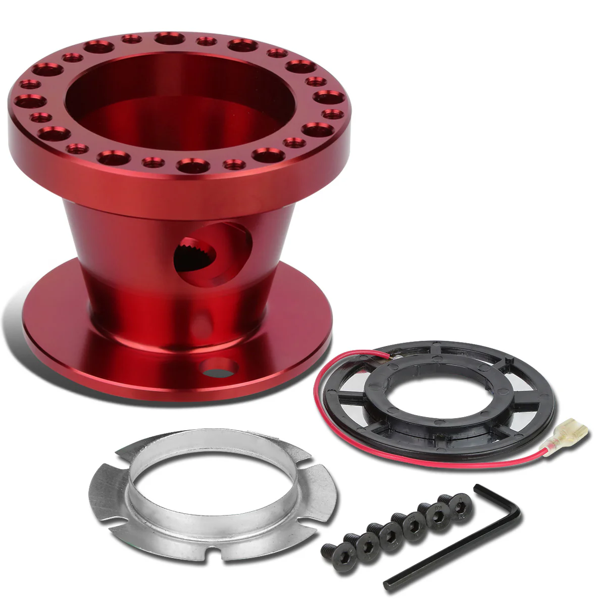 DNA 6-Hole Steering Wheel Hub Nissan 200SX (1995-1998) Black / Blue / Gold / Red / Silver / Purple - Image 27