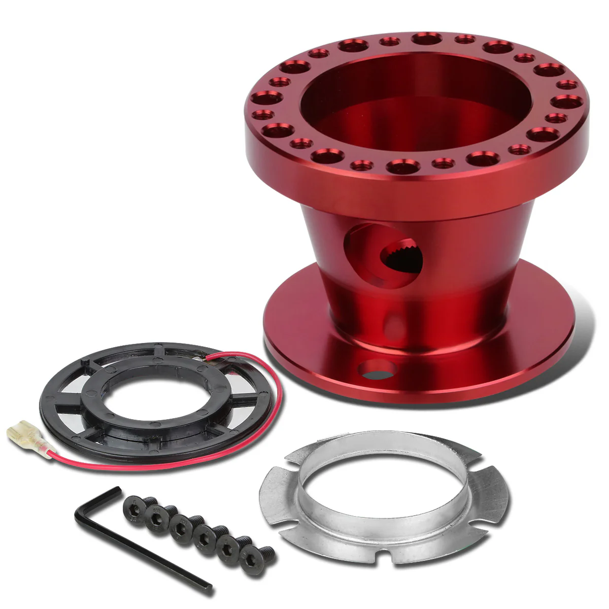 DNA 6-Hole Steering Wheel Hub Nissan 200SX (1995-1998) Black / Blue / Gold / Red / Silver / Purple - Image 28
