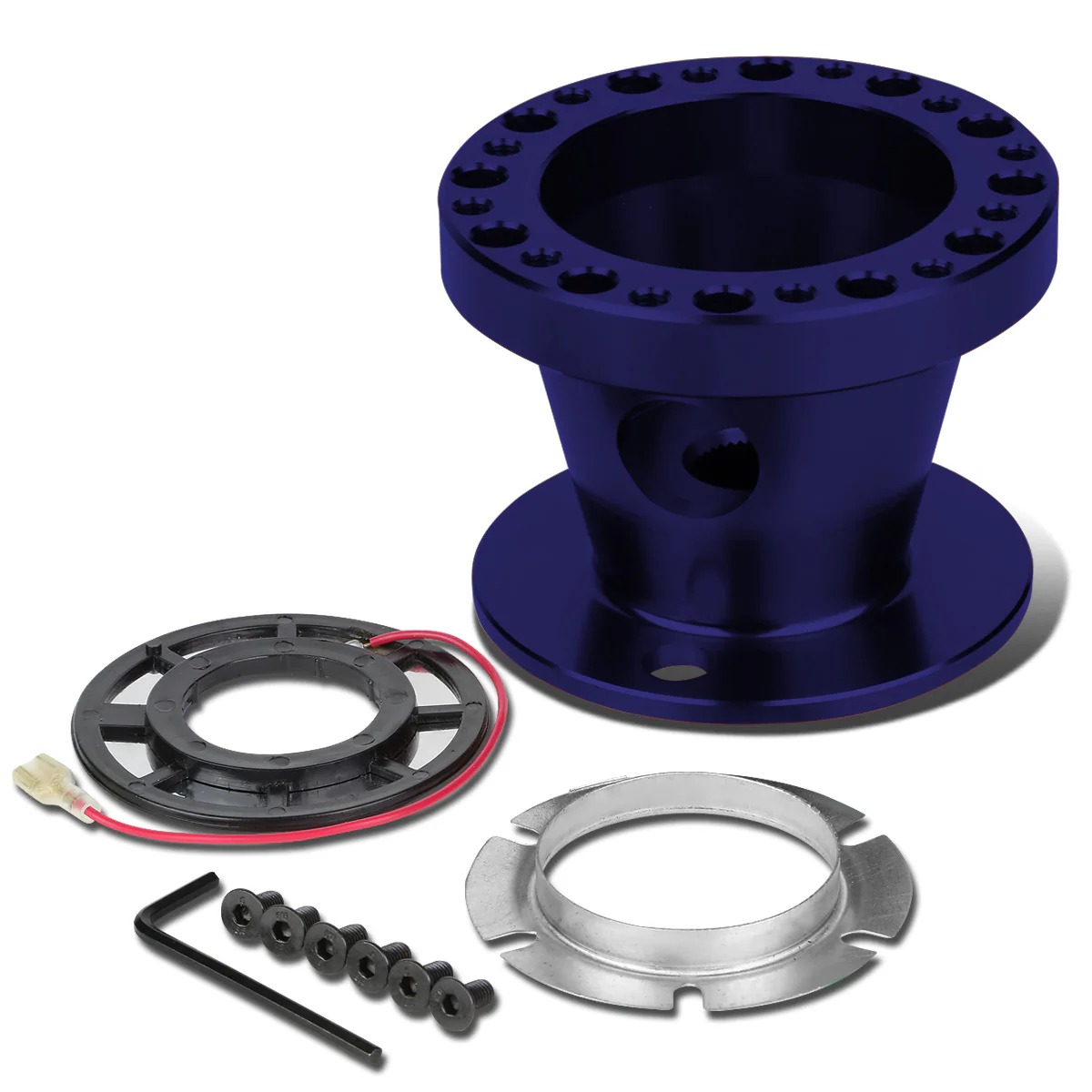 DNA 6-Hole Steering Wheel Hub Nissan 200SX (1995-1998) Black / Blue / Gold / Red / Silver / Purple - Image 6