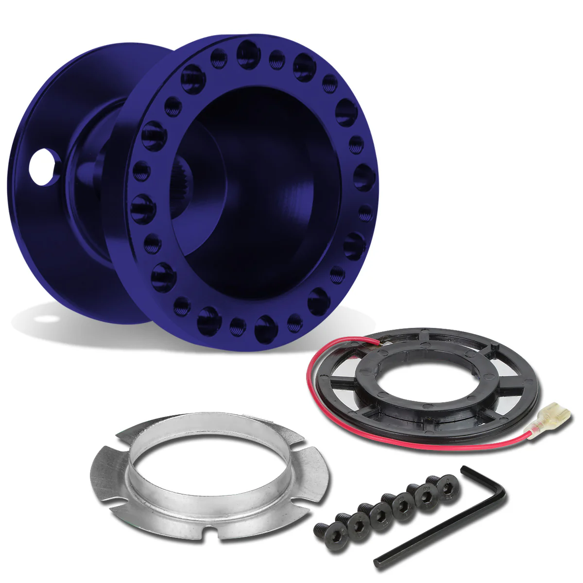 DNA 6-Hole Steering Wheel Hub Nissan 200SX (1995-1998) Black / Blue / Gold / Red / Silver / Purple - Image 7