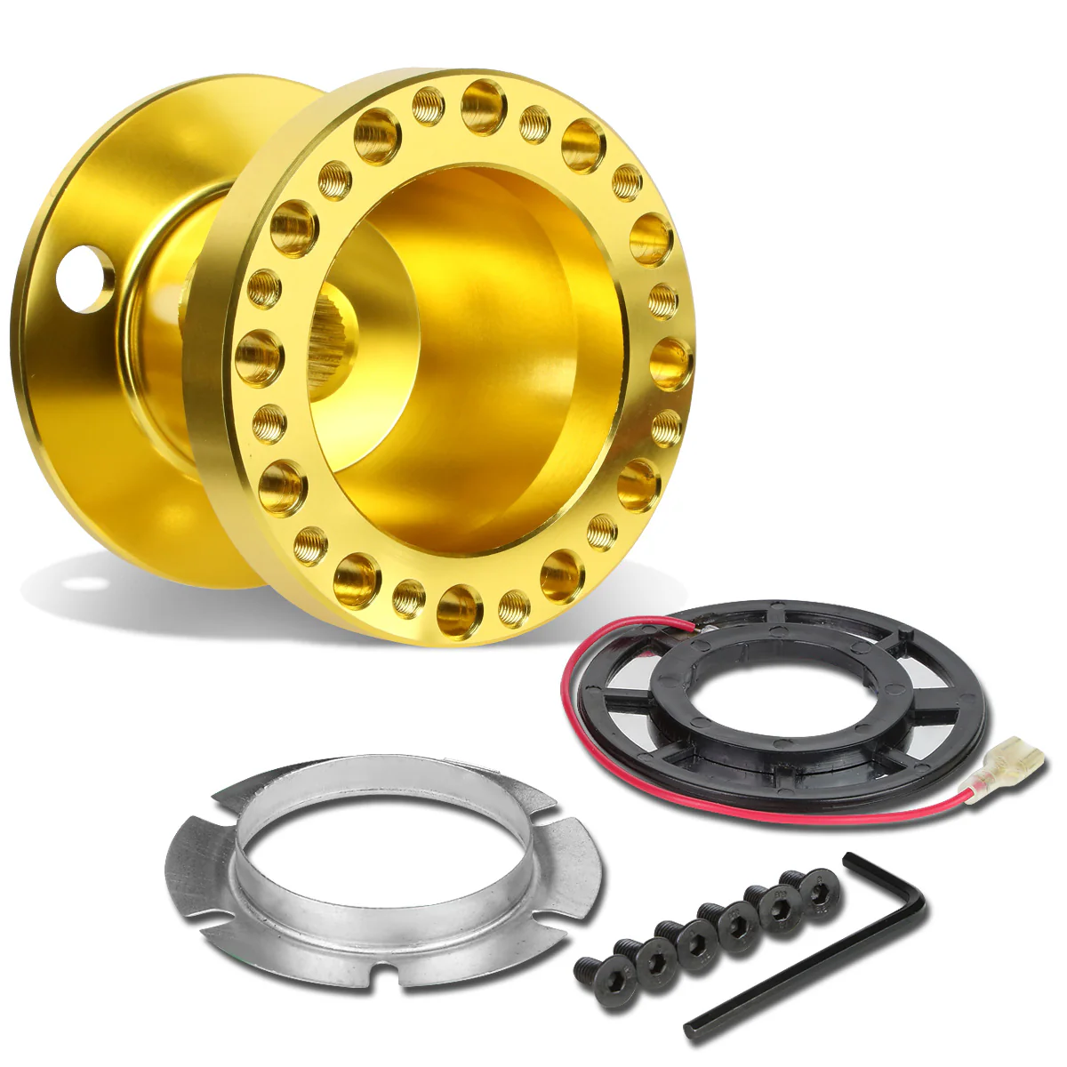 DNA 6-Hole Steering Wheel Hub Nissan 200SX (1995-1998) Black / Blue / Gold / Red / Silver / Purple - Image 12