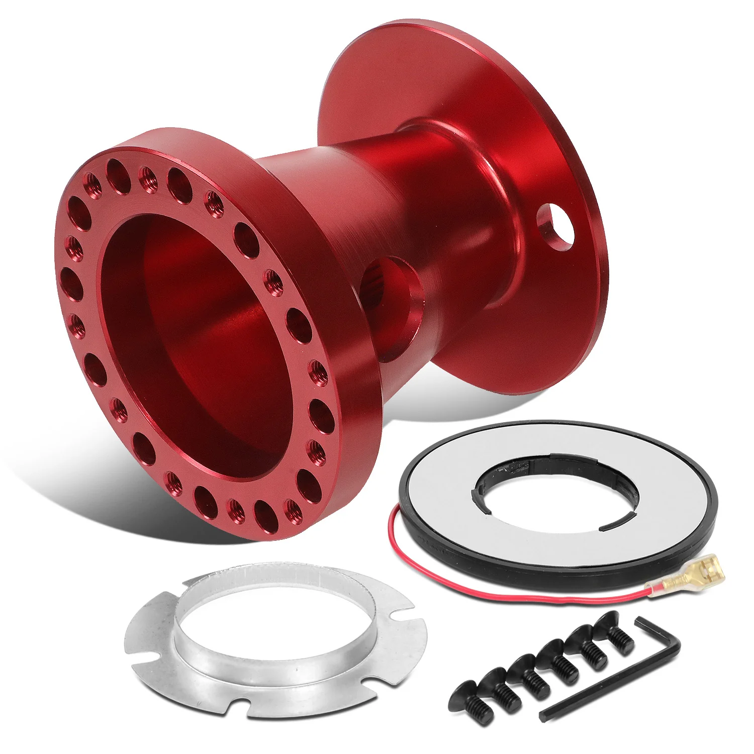 DNA 6-Hole Steering Wheel Hub Ford F150 / F250 / F350 (1992-1997) Black / Blue / Gold / Red / Silver - Image 21
