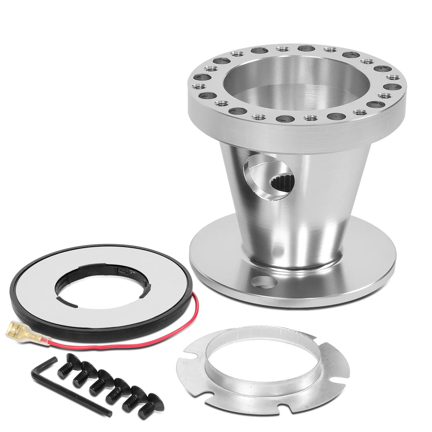 DNA 6-Hole Steering Wheel Hub Ford F150 / F250 / F350 (1992-1997) Black / Blue / Gold / Red / Silver - Image 26