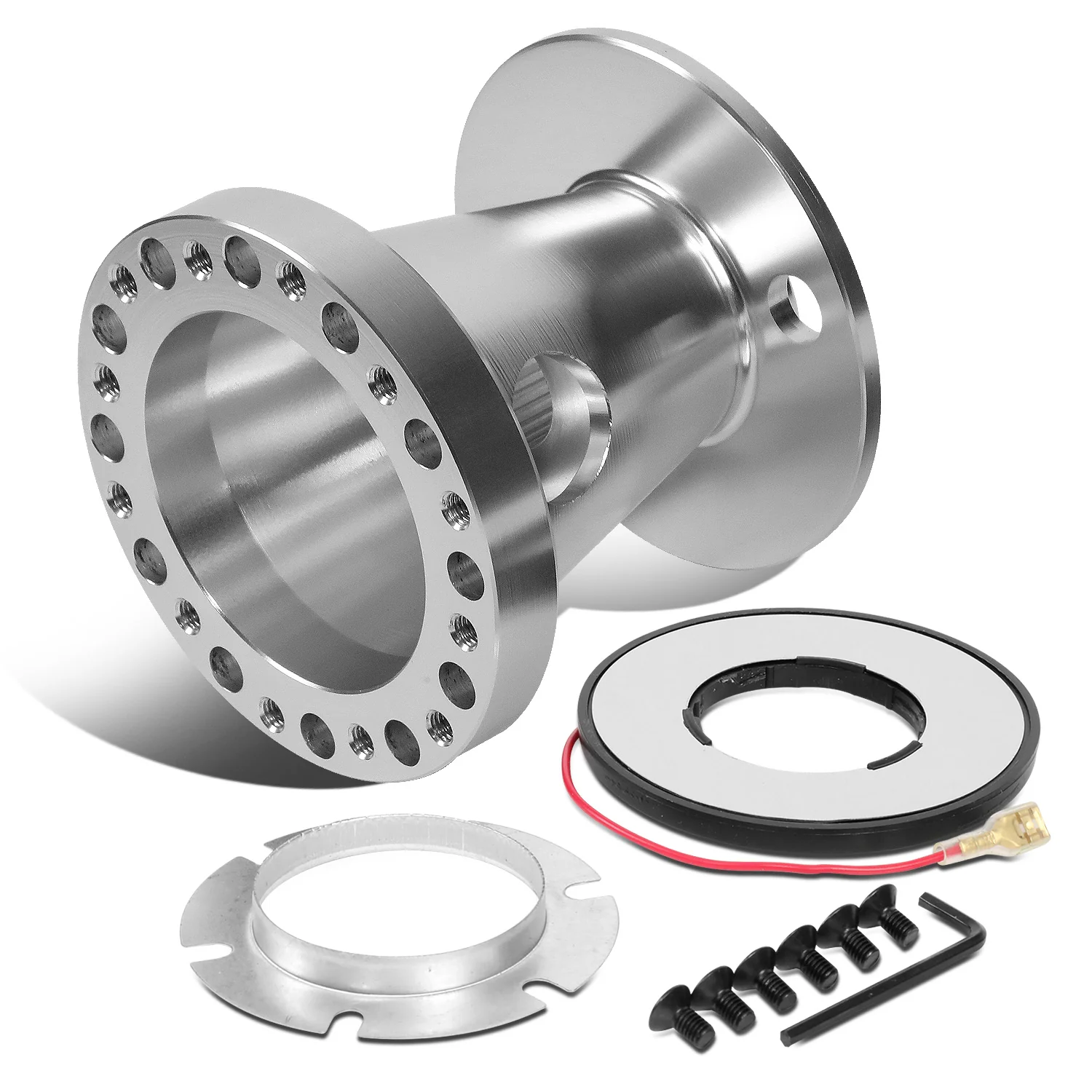 DNA 6-Hole Steering Wheel Hub Ford F150 / F250 / F350 (1992-1997) Black / Blue / Gold / Red / Silver - Image 27