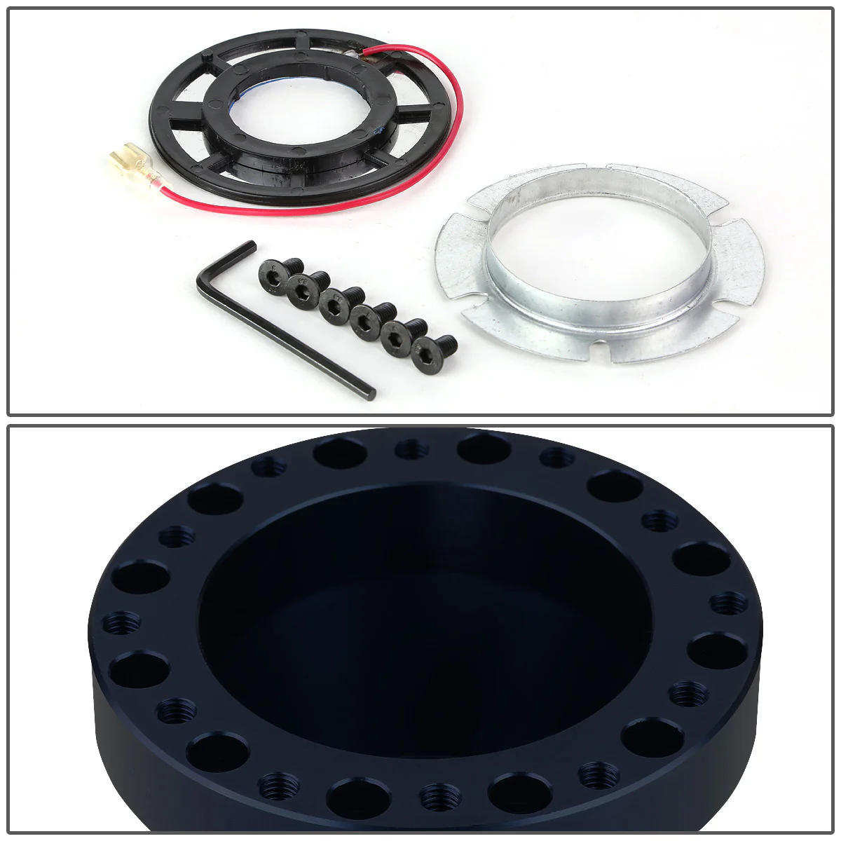 DNA 6-Hole Steering Wheel Hub Honda Civic EF / EG (1988-1995) Black / Blue / Gold / Red / Silver / Purple - Image 45