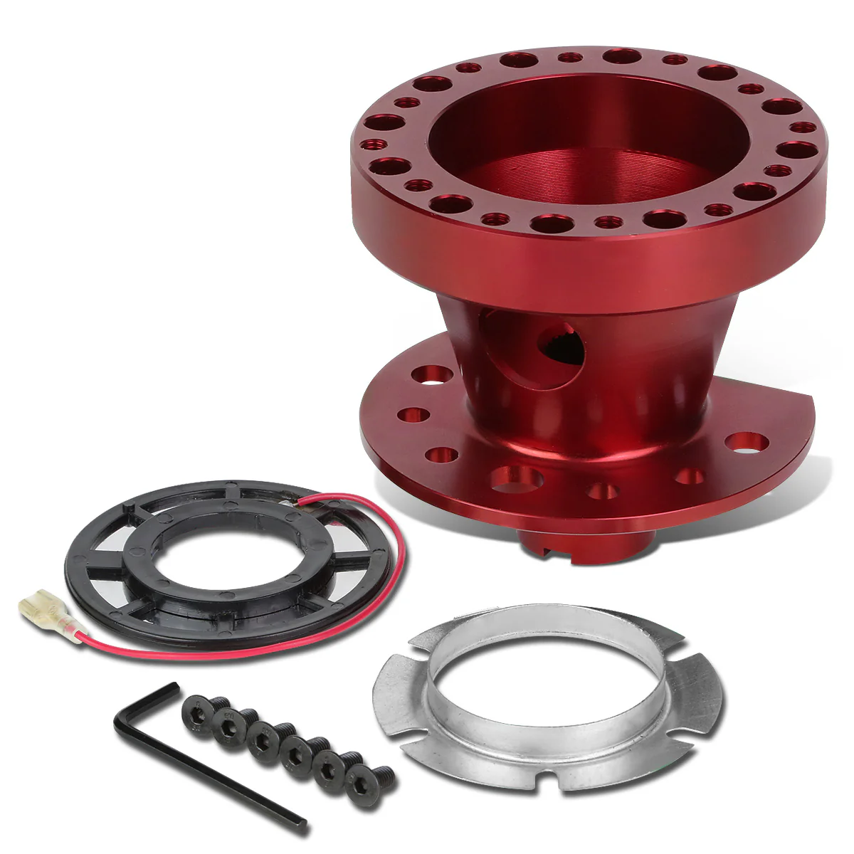 DNA 6-Hole Steering Wheel Hub Honda Civic EF / EG (1988-1995) Black / Blue / Gold / Red / Silver / Purple - Image 61