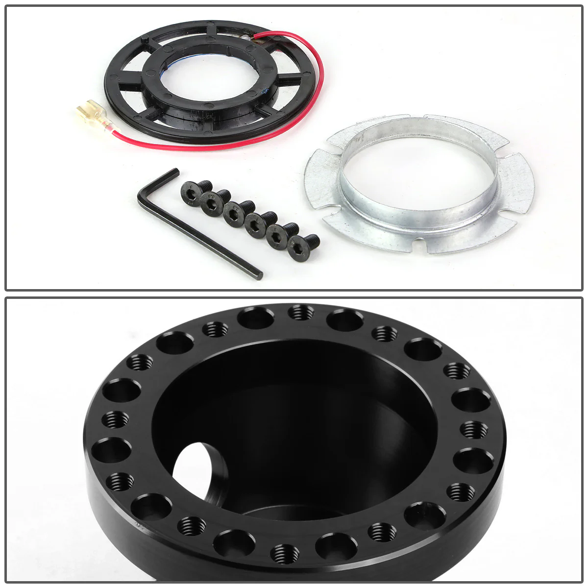 DNA 6-Hole Steering Wheel Hub Honda Civic EF / EG (1988-1995) Black / Blue / Gold / Red / Silver / Purple - Image 15