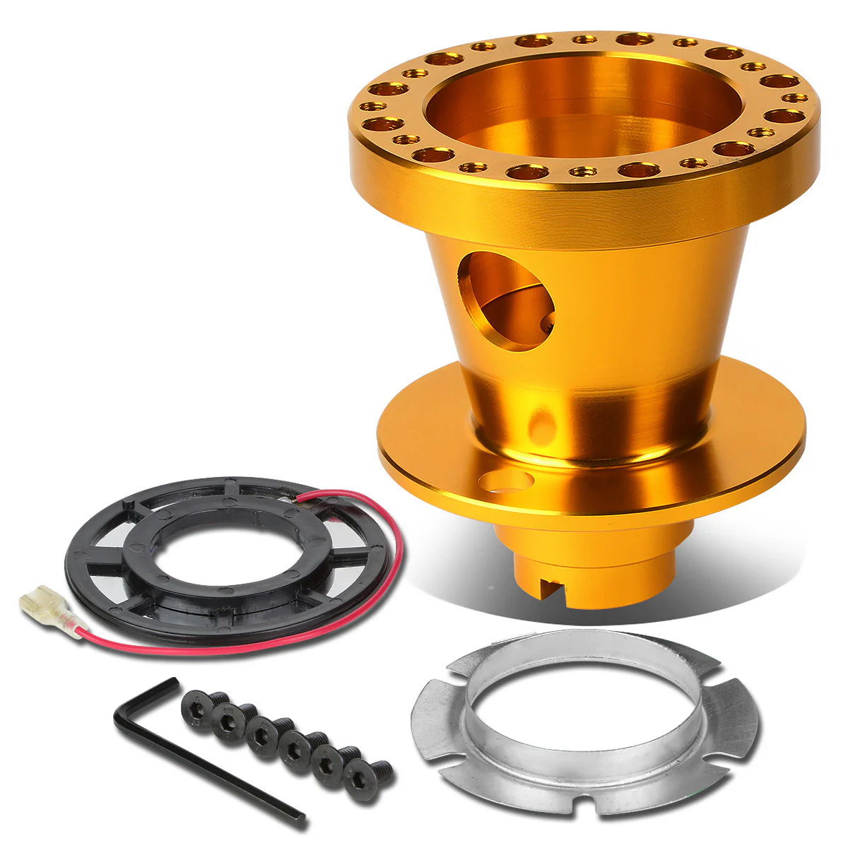 DNA 6-Hole Steering Wheel Hub Honda Civic EF / EG (1988-1995) Black / Blue / Gold / Red / Silver / Purple - Image 21