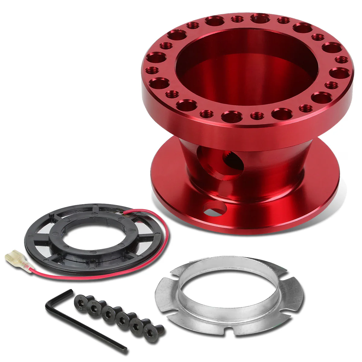 DNA 6-Hole Steering Wheel Hub Kia Rio (2001–2011) Black / Blue / Gold / Red / Silver / Purple - Image 21