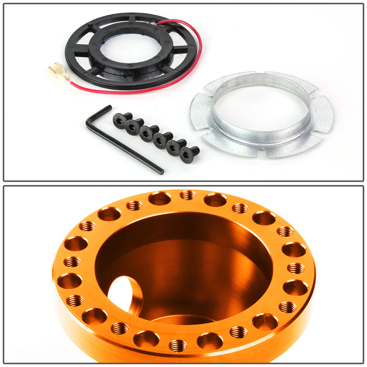 DNA 6-Hole Steering Wheel Hub Lexus IS300 (2001–2005) Black / Blue / Gold / Red / Silver / Purple - Image 30