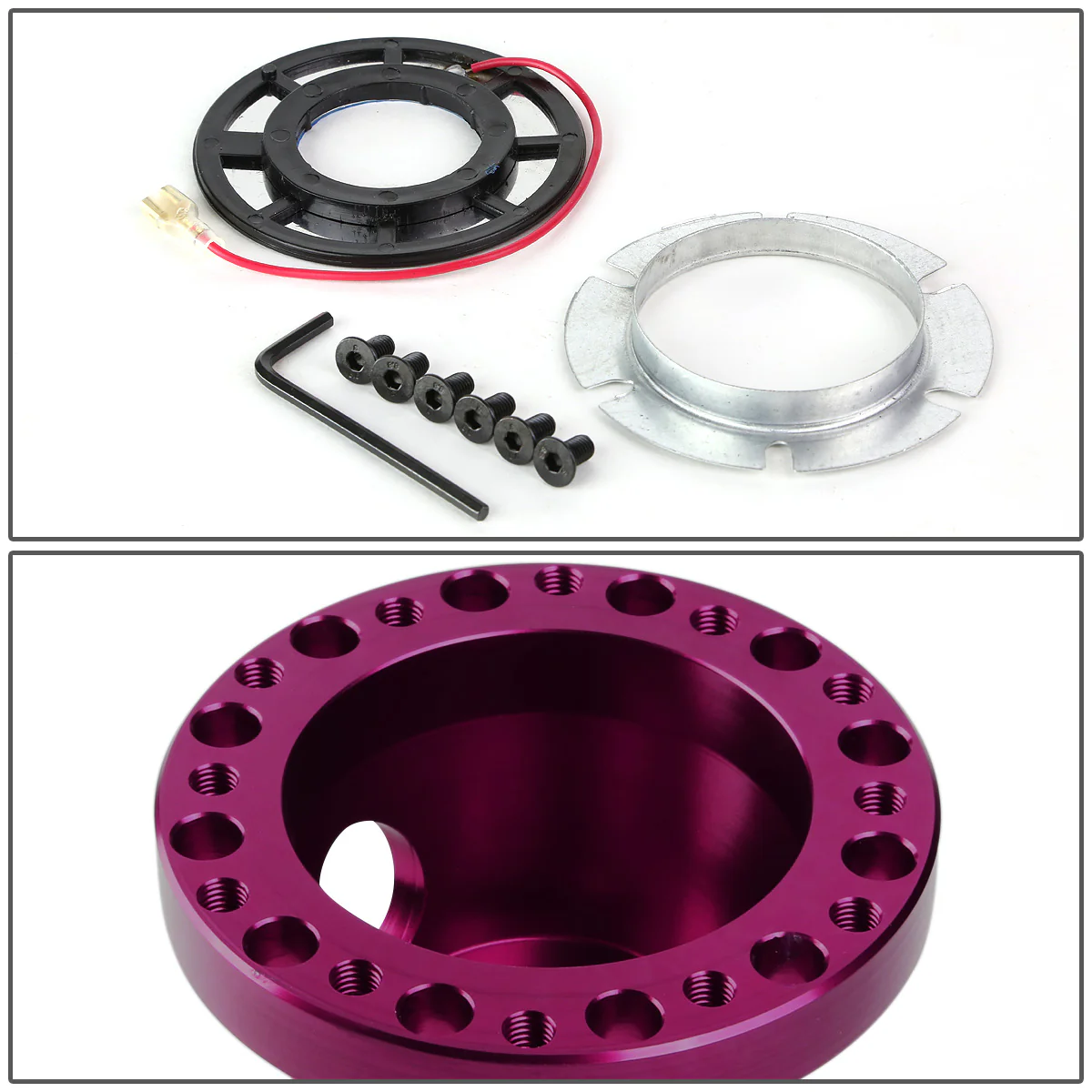 DNA 6-Hole Steering Wheel Hub Lexus IS300 (2001–2005) Black / Blue / Gold / Red / Silver / Purple - Image 35