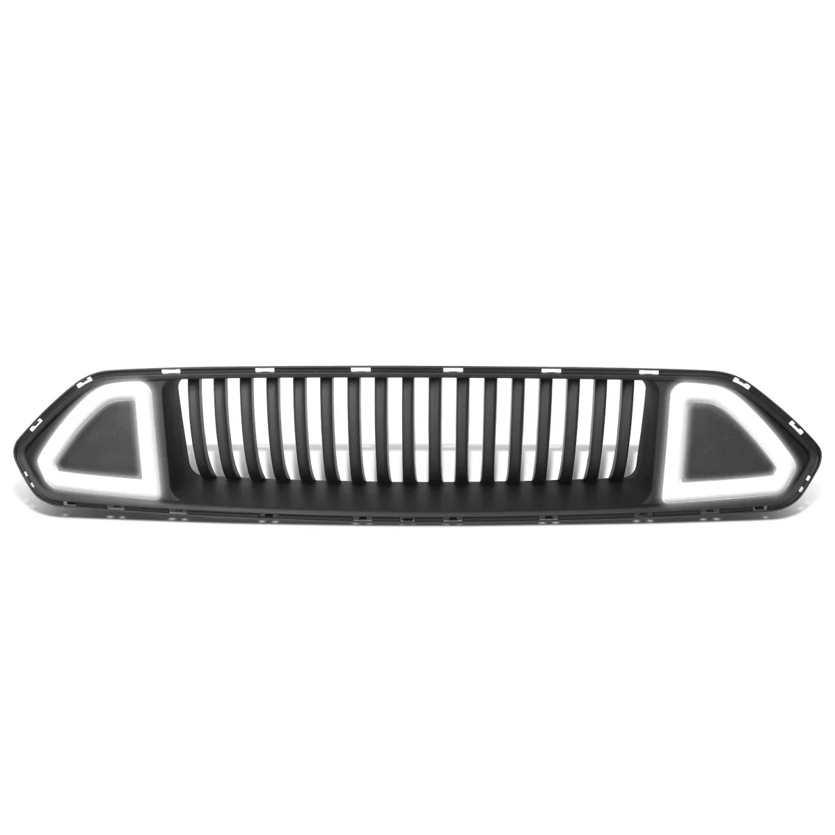 DNA Bumper Grille for Ford Mustang S550 (2015-2020) Front Lower with LED DRL - Honeycomb Mesh or Vertical Fence Style - Image 32