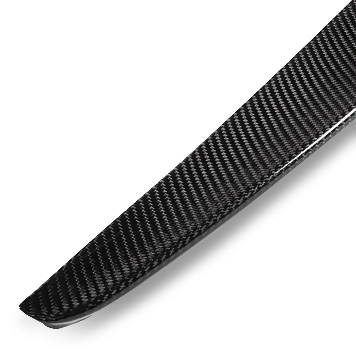 DNA Duck Bill Trunk Spoiler Audi A4 / A4 Quattro (2009-2012) V Style w/ Carbon Fiber - Image 5