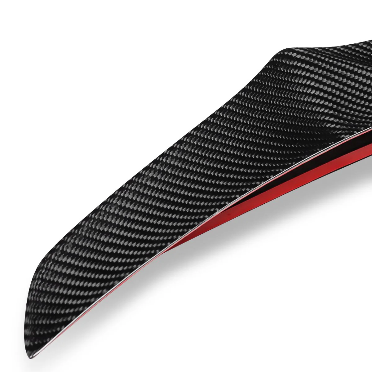 DNA Duck Bill Trunk Spoiler Mazda 3 (2019-2021) V-Style w/ Carbon Fiber - Image 4