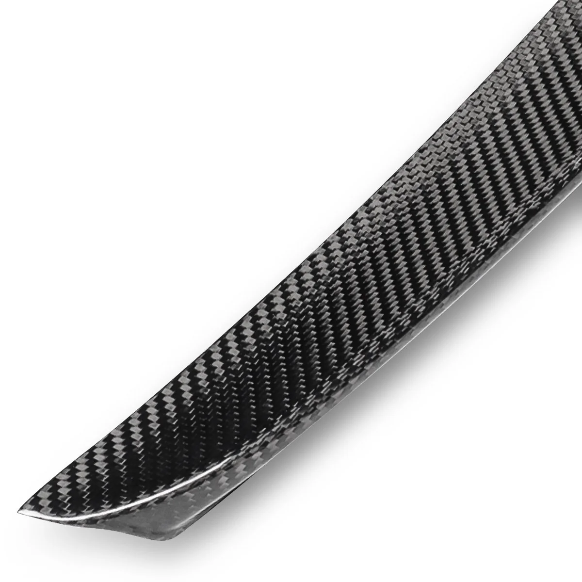 DNA Duck Bill Trunk Spoiler Mercedes C205 C300 (17-21) C63 AMG (17-20) C43 (17-20) C200 (18-20) C250 (17-18) C180 (2018) Carbon Fiber - Image 4