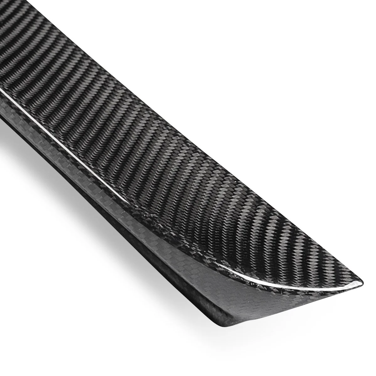 DNA Duck Bill Trunk Spoiler Mercedes W204 C63 AMG / C300 / C350 (08-14) C200 / C250 (10-14) C180 (11-14) C230 (2008) V Style w/ Carbon Fiber - Image 4