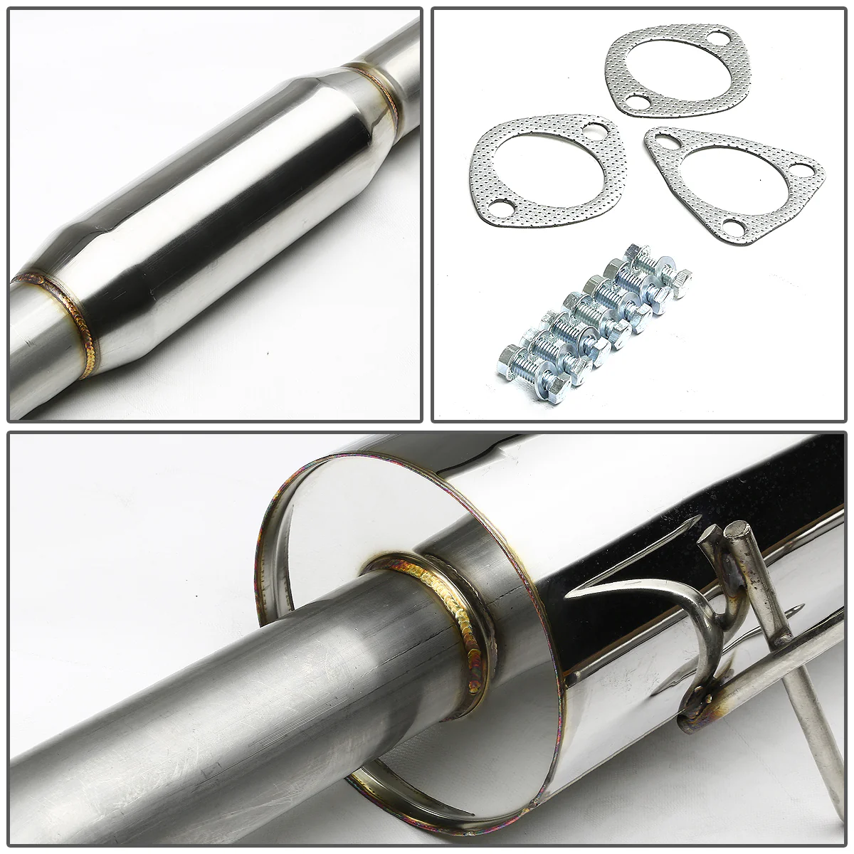 DNA Exhaust Acura Integra (1994-2001) Catback with Single Wall Round or Double Wall Rolled Tip - Image 11