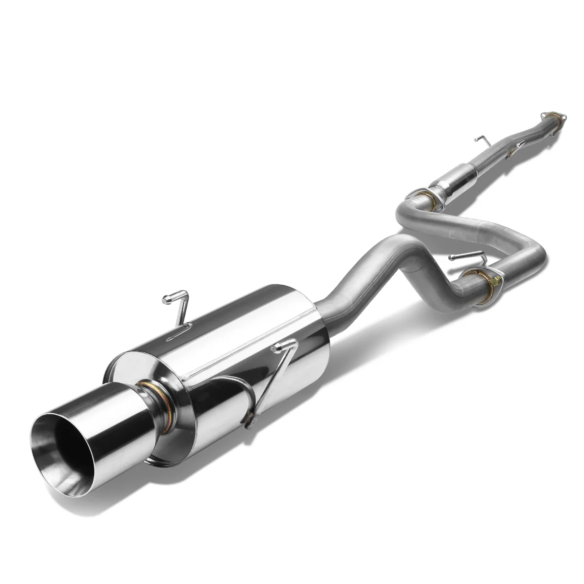 DNA Exhaust Acura Integra (1994-2001) Catback with Single Wall Round or Double Wall Rolled Tip - Image 21
