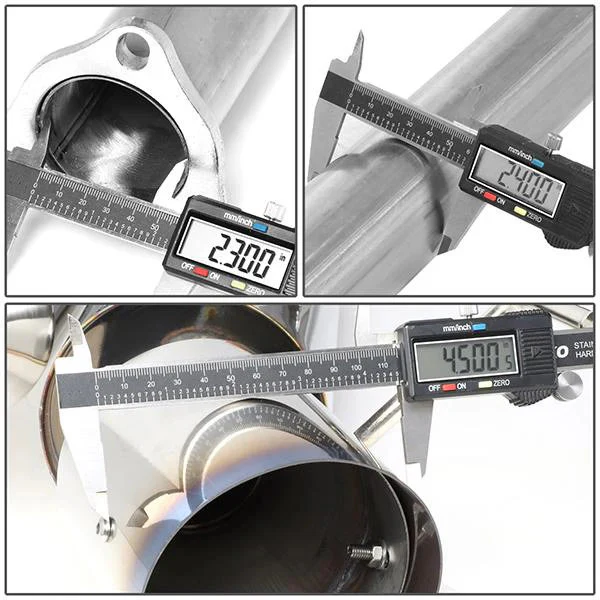 DNA Exhaust for Acura TSX CL9 (2004-2008) Catback with Dual 4.50" Tips - Image 5