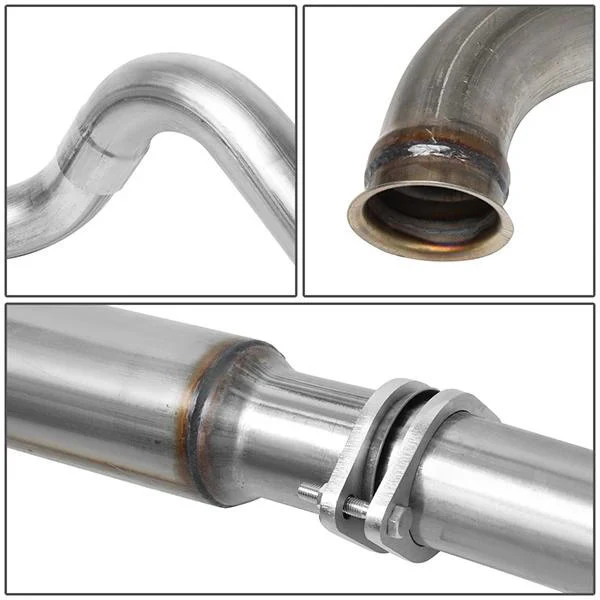 DNA Exhaust for Chevy & GMC C/K2500 / C/K3500 6.5L Turbo Diesel (1993-2000) Catback with or without Muffler - Image 13