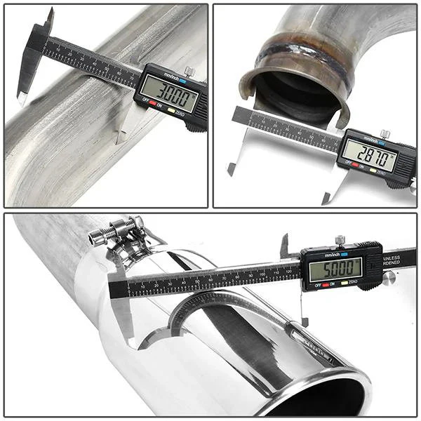 DNA Exhaust for Chevy & GMC C/K2500 / C/K3500 6.5L Turbo Diesel (1993-2000) Catback with or without Muffler - Image 7