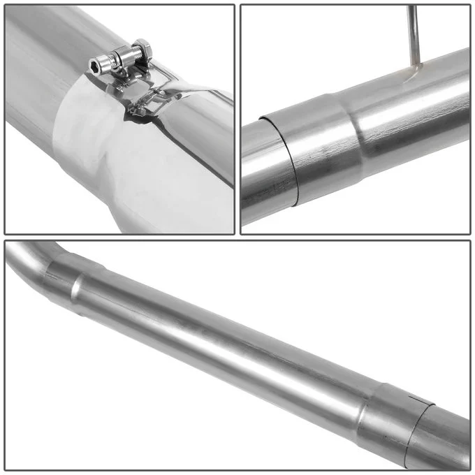 DNA Exhaust for Chevy Silverado & GMC Sierra 2500HD/3500HD 6.6L (2001-2007) Catback with or without Muffler - Image 14