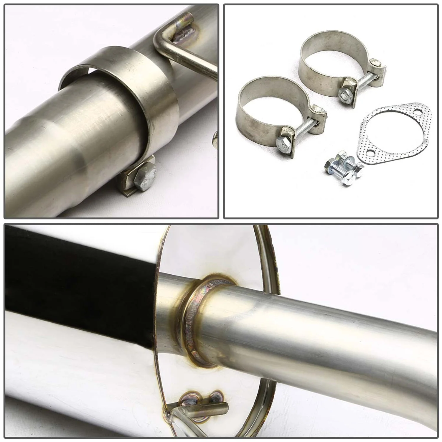 DNA Exhaust for Chevy Sonic 1.8L / 1.4T (2012-2016) Catback with 4" Single Wall Round or Double Wall Rolled Tip - Image 5