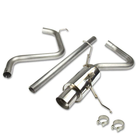 DNA Exhaust for Chrysler PT Cruiser 2.4L (2001-2006) Catback with 4" Single Wall Round or Double Wall Rolled Tip
