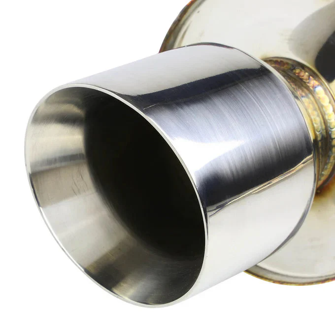 DNA Exhaust for Chrysler PT Cruiser 2.4L (2001-2006) Catback with 4" Single Wall Round or Double Wall Rolled Tip - Image 5