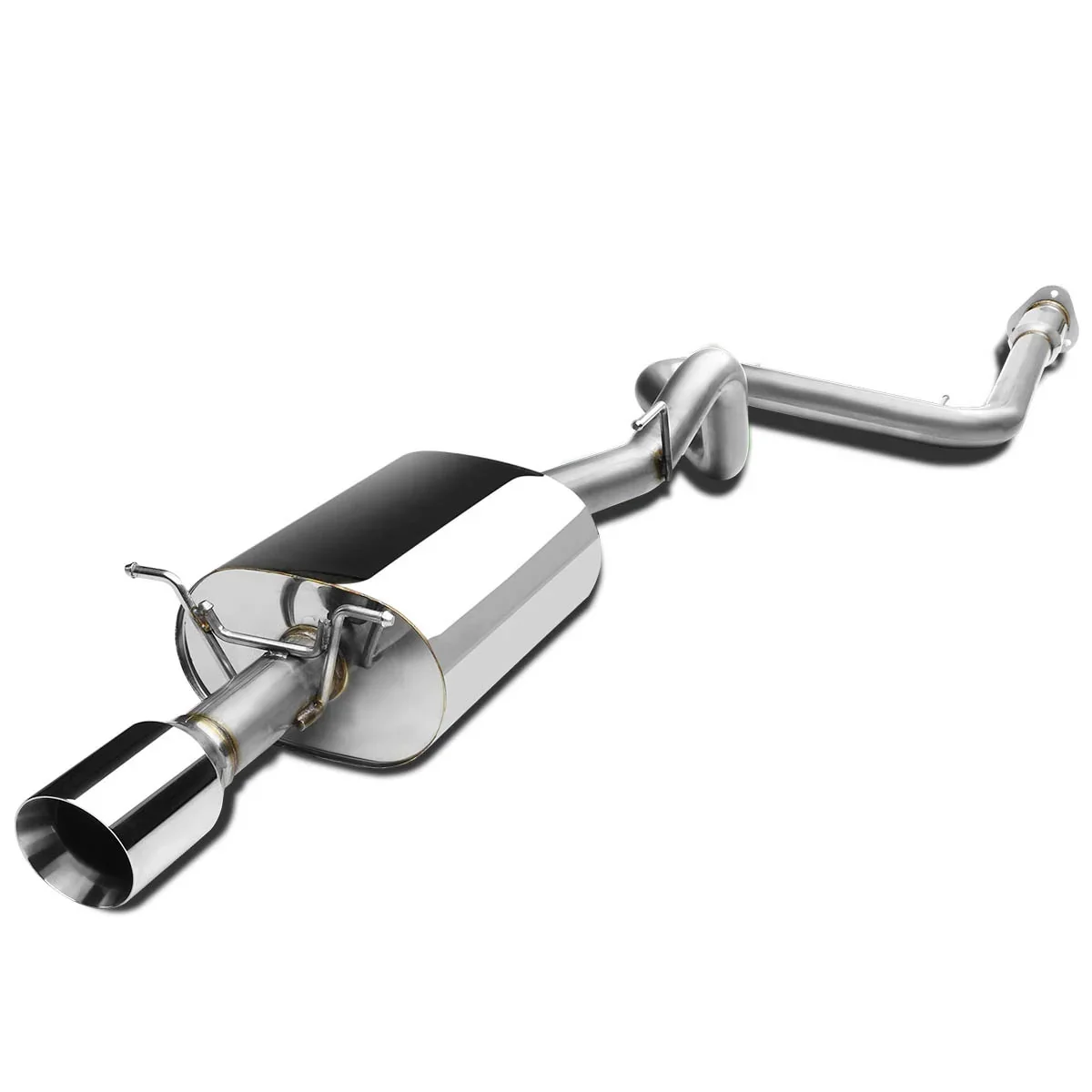 DNA Exhaust for Chevy Cobalt SS 2.0L (2008-2010) Catback with 4" Single Wall Round or Double Wall Rolled Tip - Image 4