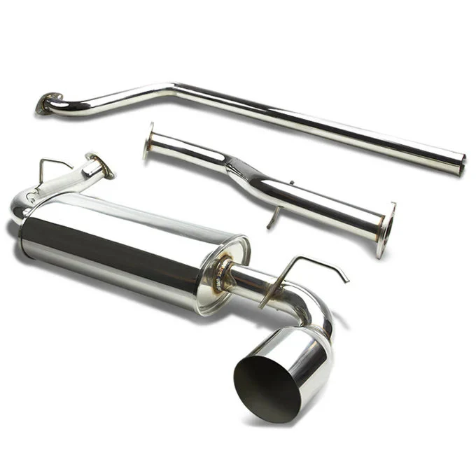 DNA Exhaust for Dodge Neon SOHC (2000-2005) SRT-4 (2003-2005) Catback with 4.75" Single Wall Round or Double Wall Rolled Tip