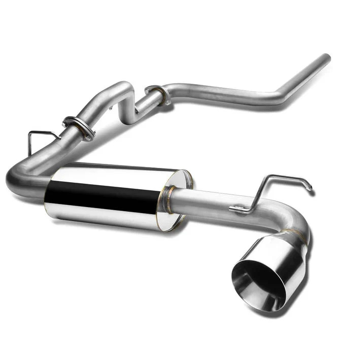 DNA Exhaust for Dodge Neon SOHC (2000-2005) SRT-4 (2003-2005) Catback with 4.75" Single Wall Round or Double Wall Rolled Tip - Image 13