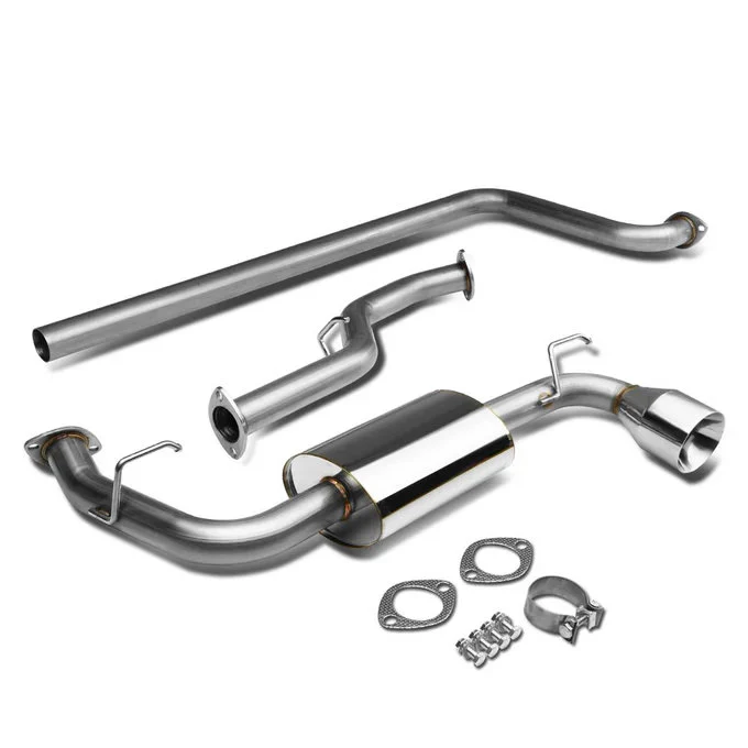DNA Exhaust for Dodge Neon SOHC (2000-2005) SRT-4 (2003-2005) Catback with 4.75" Single Wall Round or Double Wall Rolled Tip - Image 14