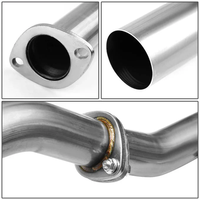 DNA Exhaust for Dodge Neon SOHC (2000-2005) SRT-4 (2003-2005) Catback with 4.75" Single Wall Round or Double Wall Rolled Tip - Image 16