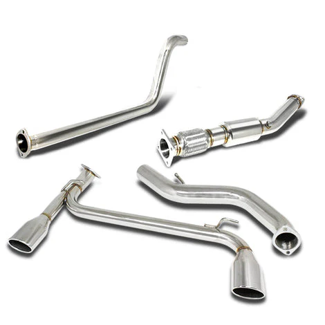 DNA Exhaust for Dodge Neon SOHC (2000-2005) SRT-4 (2003-2005) Catback with 4.75" Single Wall Round or Double Wall Rolled Tip - Image 19