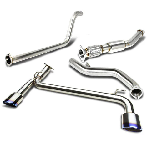 DNA Exhaust for Dodge Neon SOHC (2000-2005) SRT-4 (2003-2005) Catback with 4.75" Single Wall Round or Double Wall Rolled Tip - Image 20