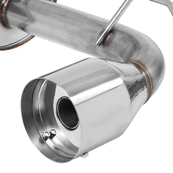DNA Exhaust for Dodge Neon SOHC (2000-2005) SRT-4 (2003-2005) Catback with 4.75" Single Wall Round or Double Wall Rolled Tip - Image 3