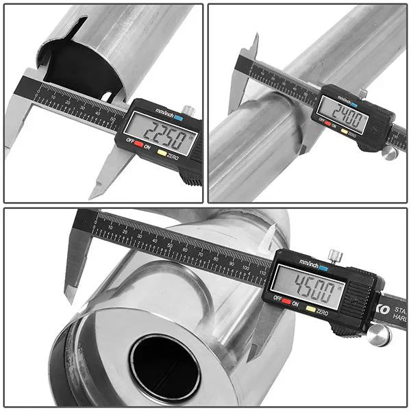 DNA Exhaust for Dodge Neon SOHC (2000-2005) SRT-4 (2003-2005) Catback with 4.75" Single Wall Round or Double Wall Rolled Tip - Image 7
