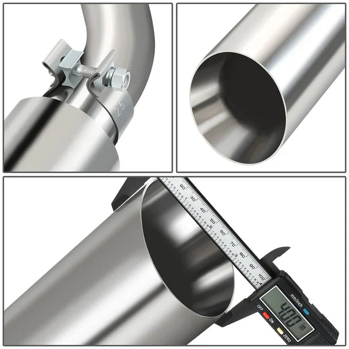 DNA Exhaust for Ford F150 4.6L / 5.0L / 5.4L (2009-2014) Catback with Double Rolled Wall Tip CBE-UR-002 - Image 5