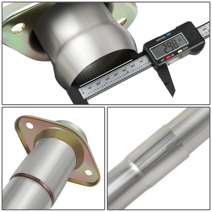DNA Exhaust for Ford F150 4.6L / 5.0L / 5.4L (2009-2014) Catback with Double Rolled Wall Tip CBE-UR-002 - Image 6
