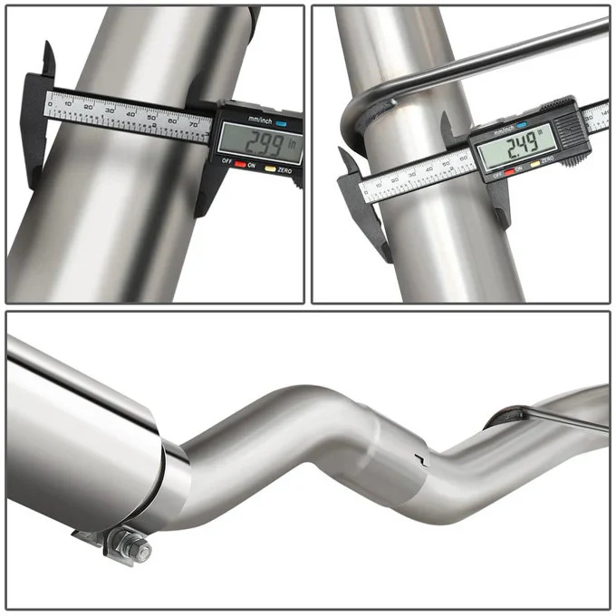 DNA Exhaust for Ford F150 4.6L / 5.0L / 5.4L (2009-2014) Catback with Double Rolled Wall Tip CBE-UR-002 - Image 7
