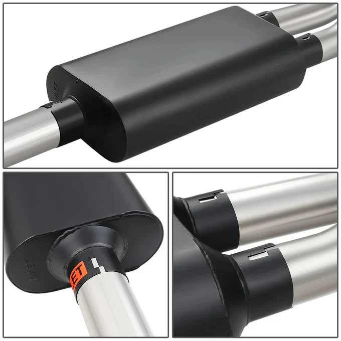 DNA Exhaust for Ford F150 4.6L / 5.0L / 5.4L (2009-2014) Catback with Double Rolled Wall Tip CBE-UR-002 - Image 8