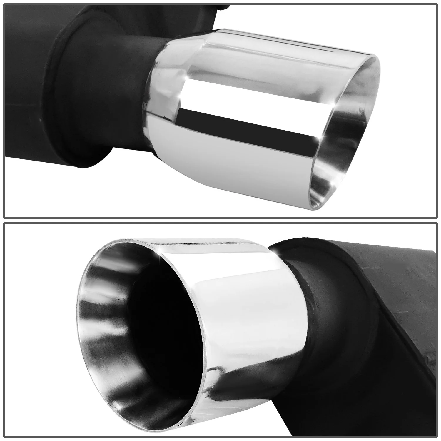 DNA Exhaust for Ford Mustang GT S550 5.0L (2015-2017) Axleback with Double Rolled Wall Tips CBE-UR-007 - Image 6