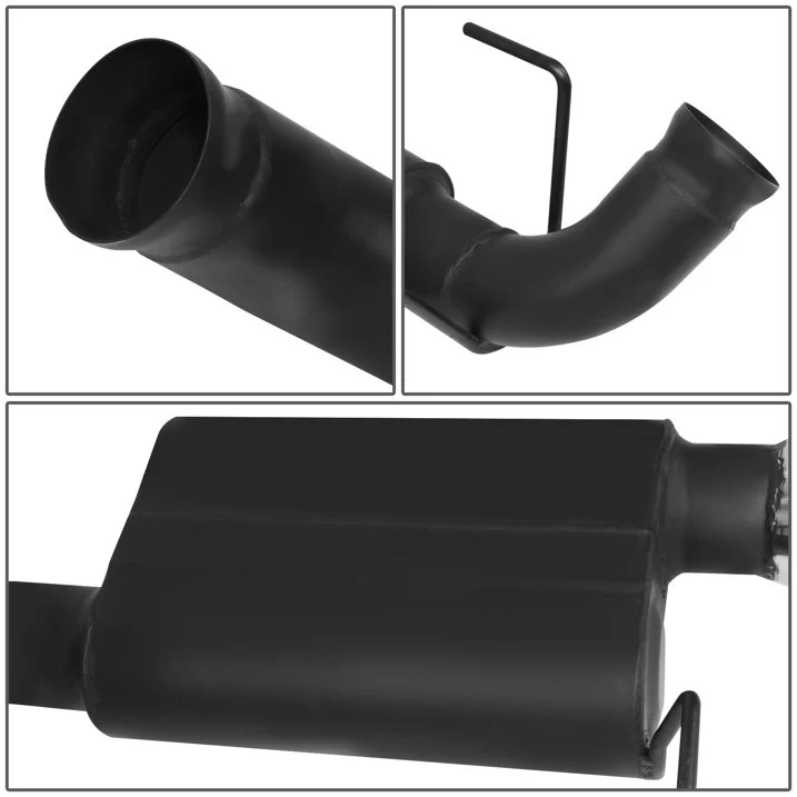 DNA Exhaust for Ford Mustang GT S197 5.0L (2013-2014) Axleback with Black High-Temperature Paint Finish - Image 4