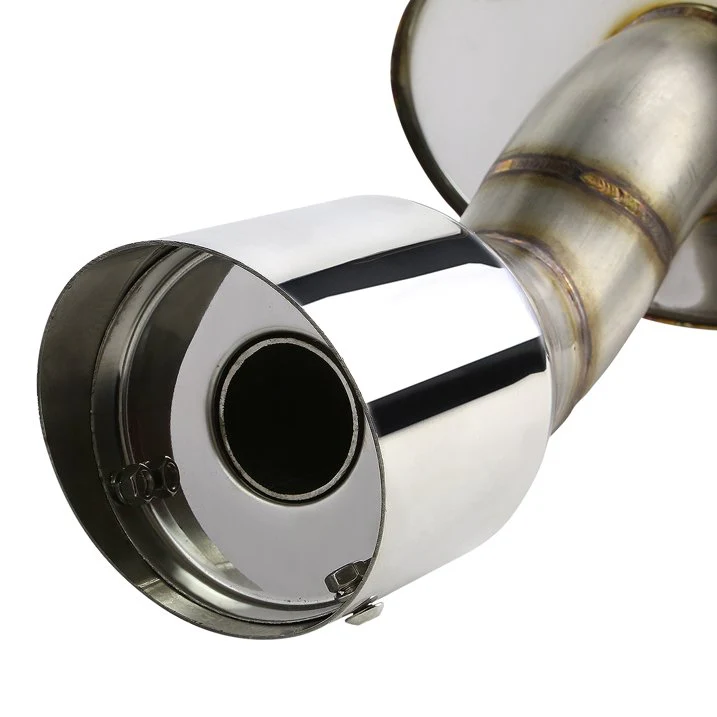 DNA Exhaust for Honda Civic Coupe FG (2012-2015) Catback with 4" Tip Oval Muffler - Image 3