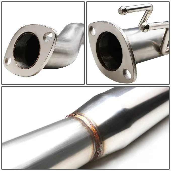 DNA Exhaust for Honda Civic Si EP3 (2002-2005) Catback with Single Wall Round or Double Wall Rolled Tip - Image 4