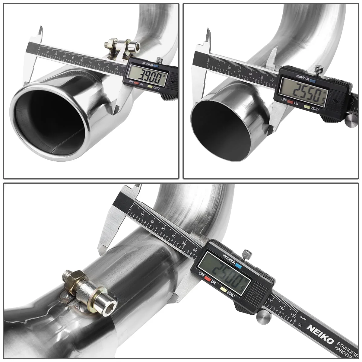 DNA Exhaust for Jeep Liberty (2002-2007) Catback w/ Double Wall Rolled Tip - Image 4