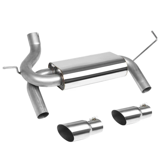 DNA Exhaust for Jeep Wrangler JK (2007-2017) Catback w/ Dual Polished Tips - Image 2