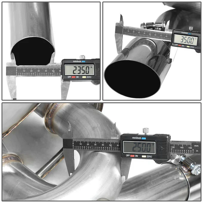 DNA Exhaust for Jeep Wrangler JK (2007-2017) Catback w/ Dual Polished Tips - Image 5