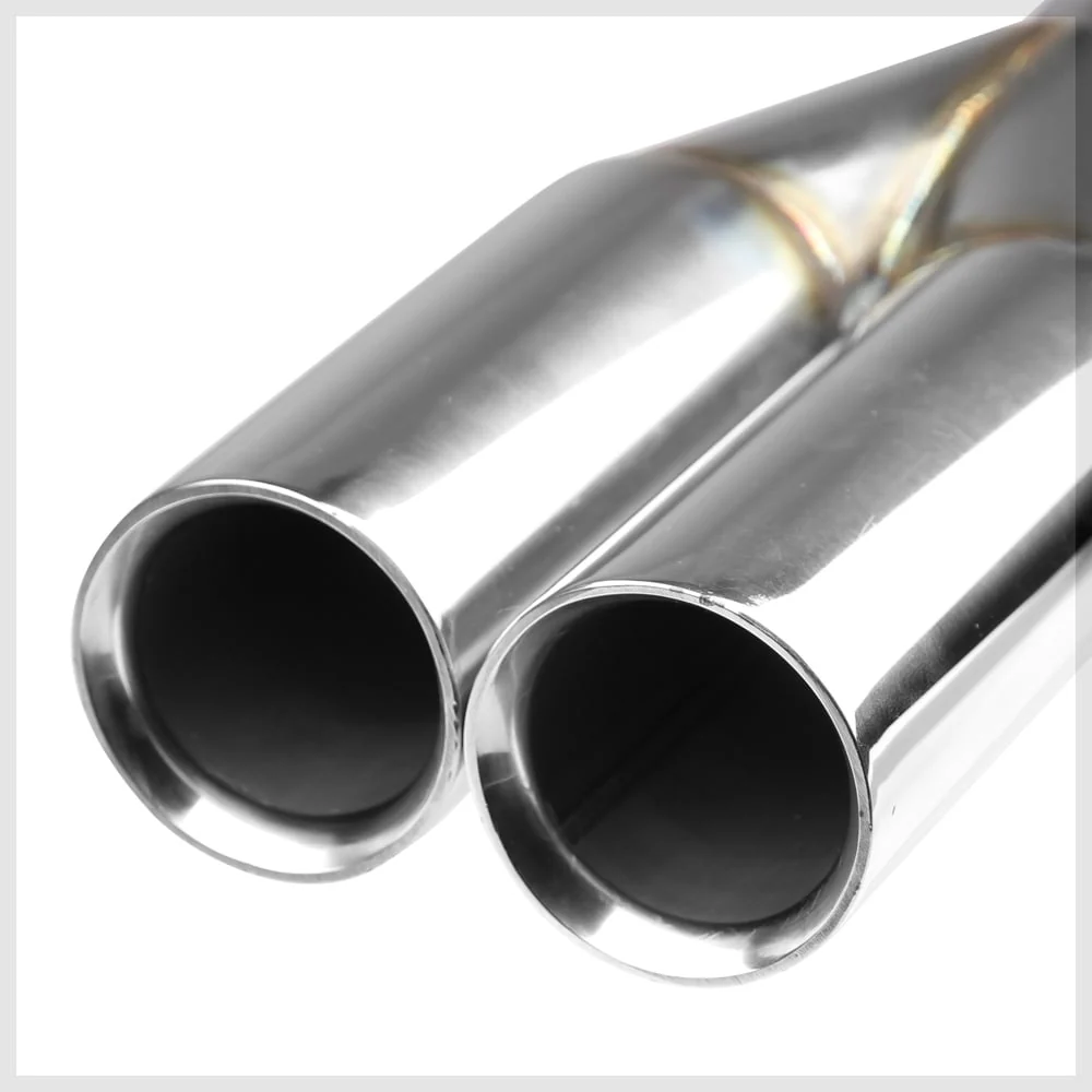 DNA Exhaust for Kia Rio (2006-2011) Catback with Double Wall Rolled Tips CBE-KR06 - Image 2